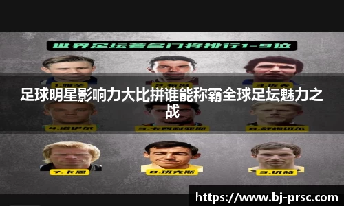 足球明星影响力大比拼谁能称霸全球足坛魅力之战